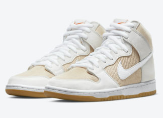 Nike SB Dunk High“Unbleached”官方照片