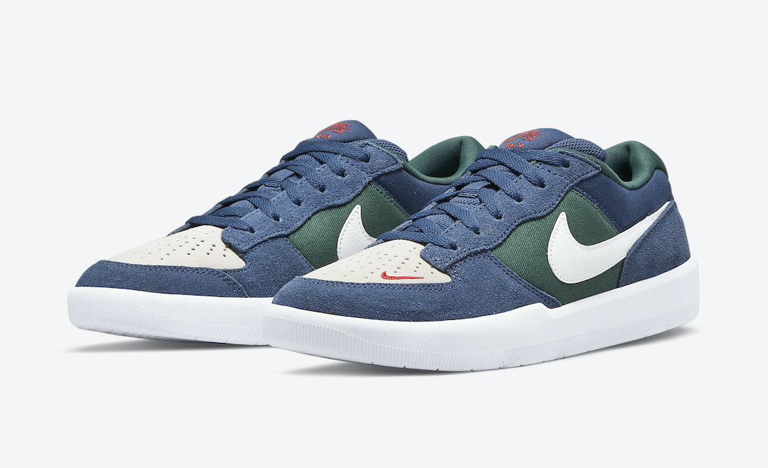 Nike SB Force 58 出现海军蓝和绿色