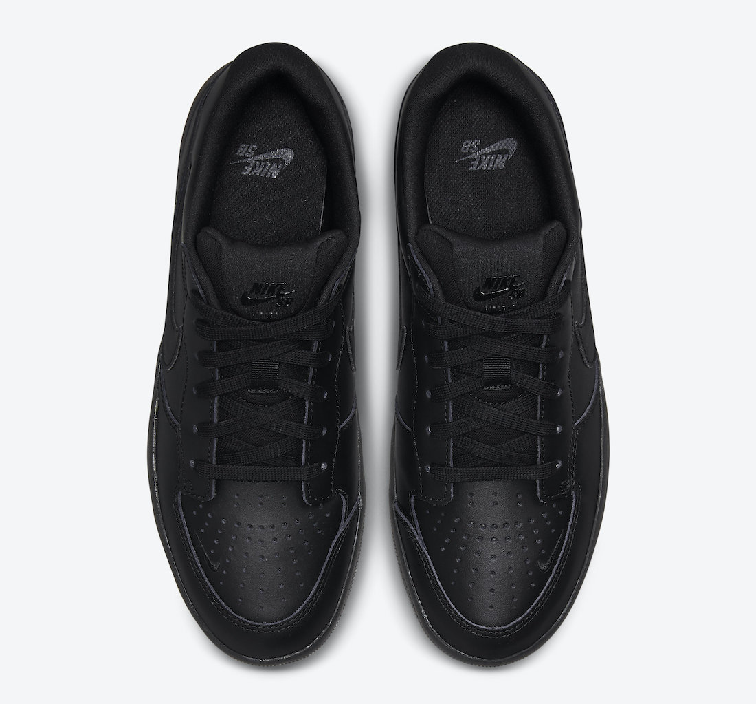 Nike SB Force 58 Premium Black DH7505-001 发售日期