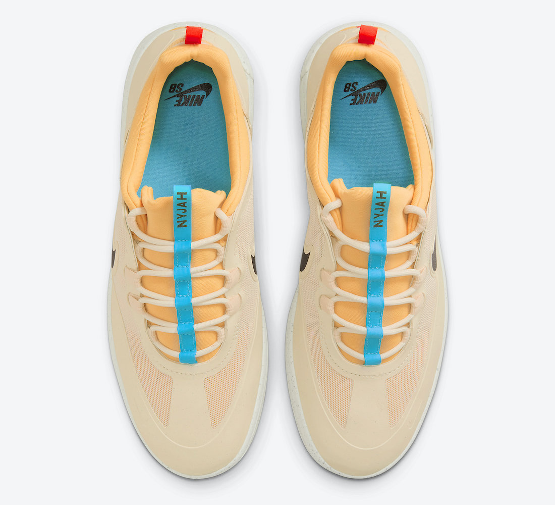 Nike SB Nyjah Free 2 Beach Topaz Gold BV2078-200 发布日期