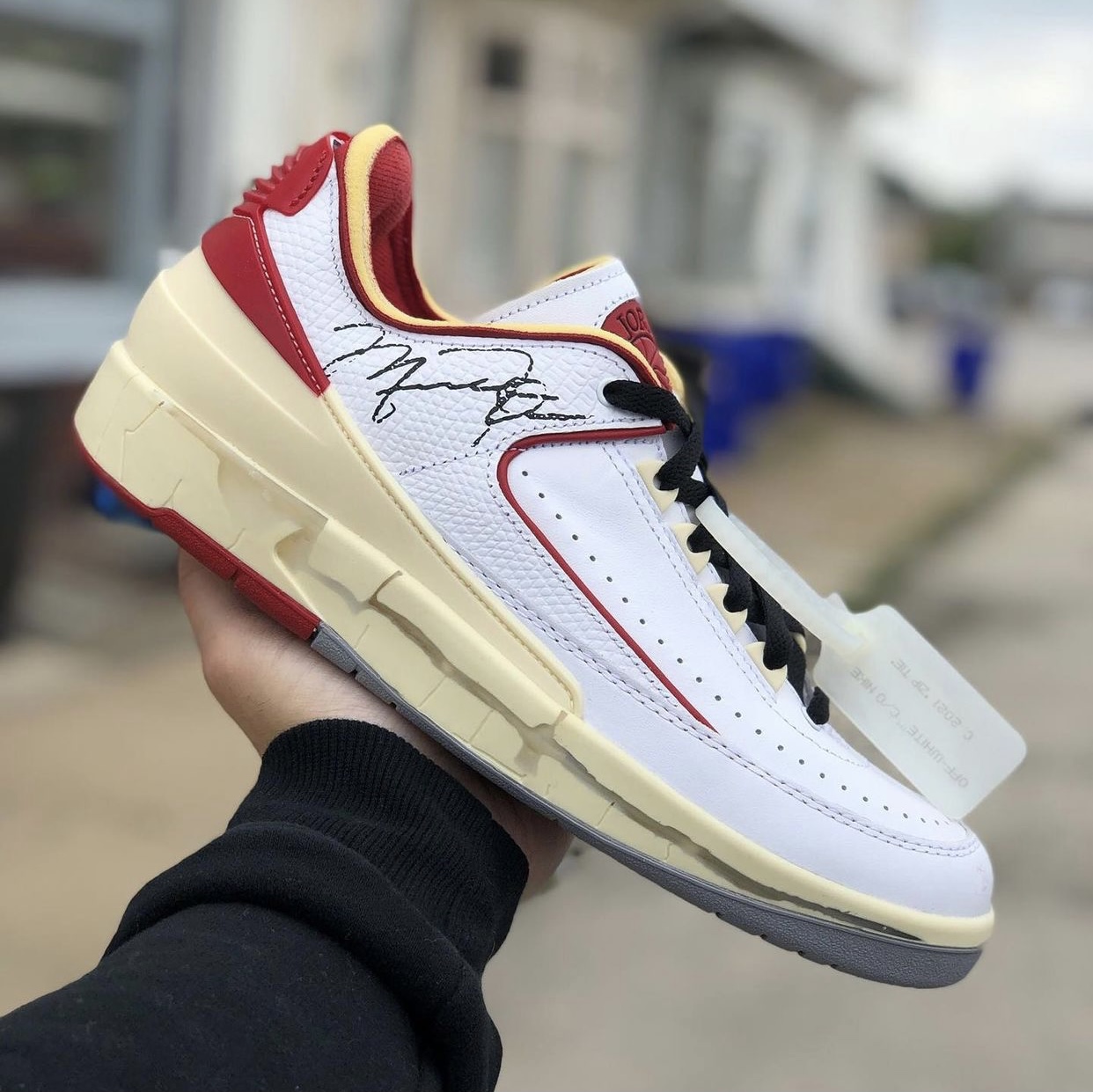 灰白色 Air Jordan 2 Low 白红 DJ4375-106 发售日期