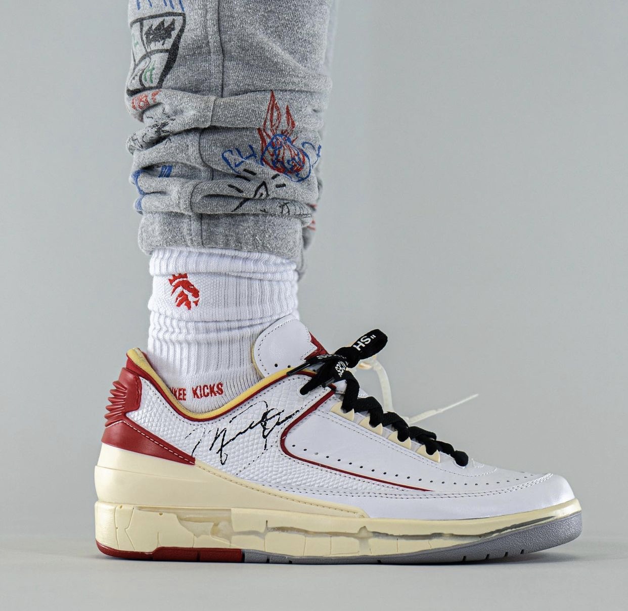 灰白色 Air Jordan 2 Low 白红 DJ4375-106 发售日期