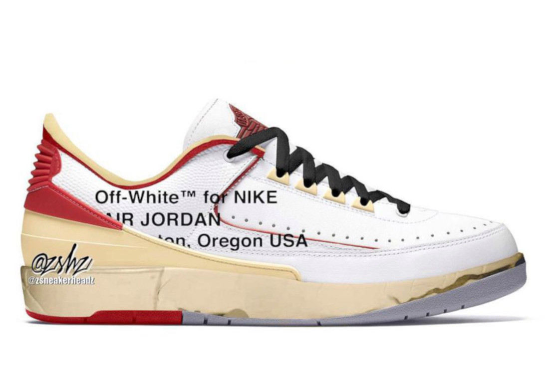 Off-White x Air Jordan 2 Low DJ4375-106 发售日期