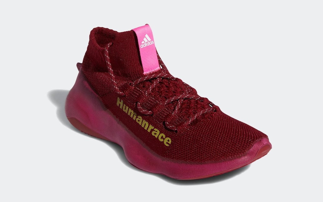 Pharrell x adidas Humanrace Sichona Burgundy Maroon GW4879 发布日期