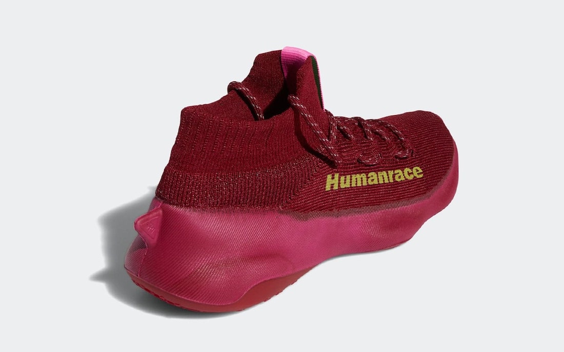 Pharrell x adidas Humanrace Sichona Burgundy Maroon GW4879 发布日期