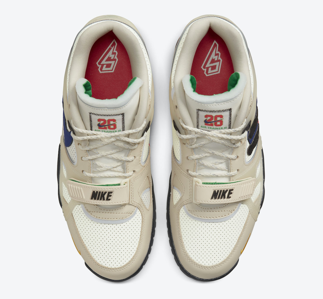 Saquon Barkley Nike Air Trainer 3 DA5403-200 发售日期价格