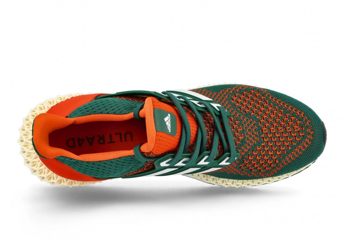 adidas Ultra 4D Miami Hurricanes Q46439 发布日期