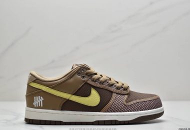 耐克NIKE DUNK LOW X UNDEFEATED “inside out”棕黄 板鞋 系列复古低帮休闲运动滑板板鞋