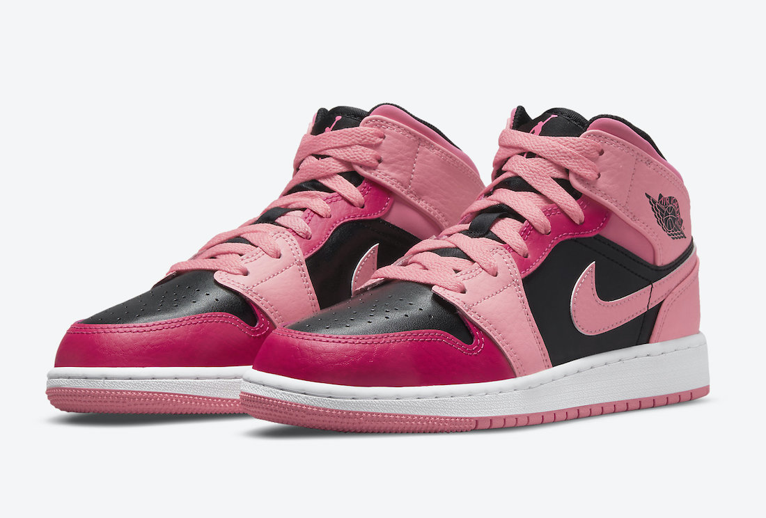 Air Jordan 1 Mid GS Coral Chalk 554725-662 发售日期