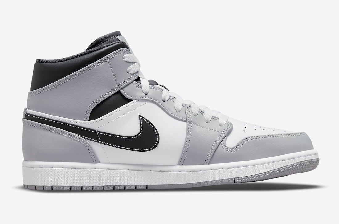 Air Jordan 1 Mid Light Smoke Grey 554724-078 发售日期