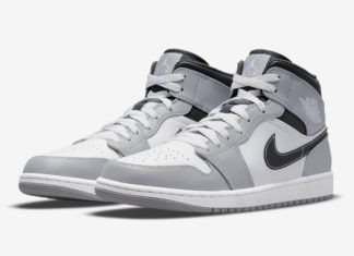 Air Jordan 1 “Light Smoke Grey” 中底鞋面