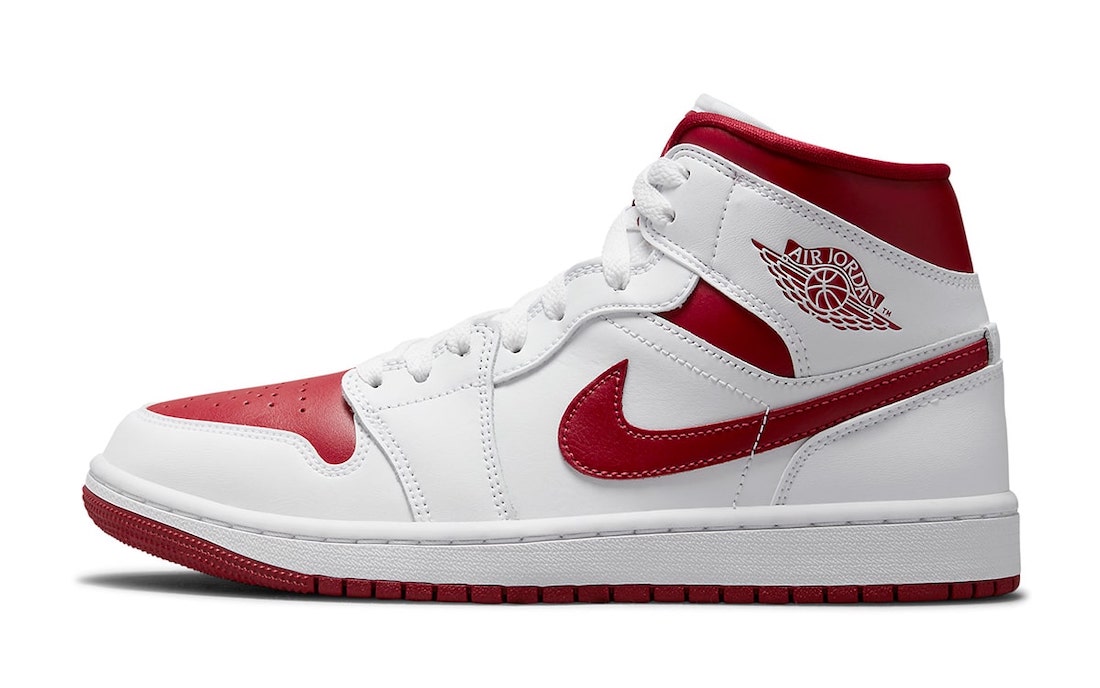 Air Jordan 1 Mid Red Toe 554724-161 发售日期