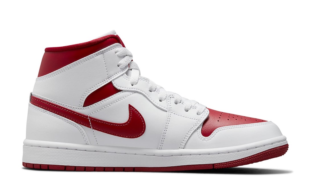 Air Jordan 1 Mid Red Toe 554724-161 发售日期