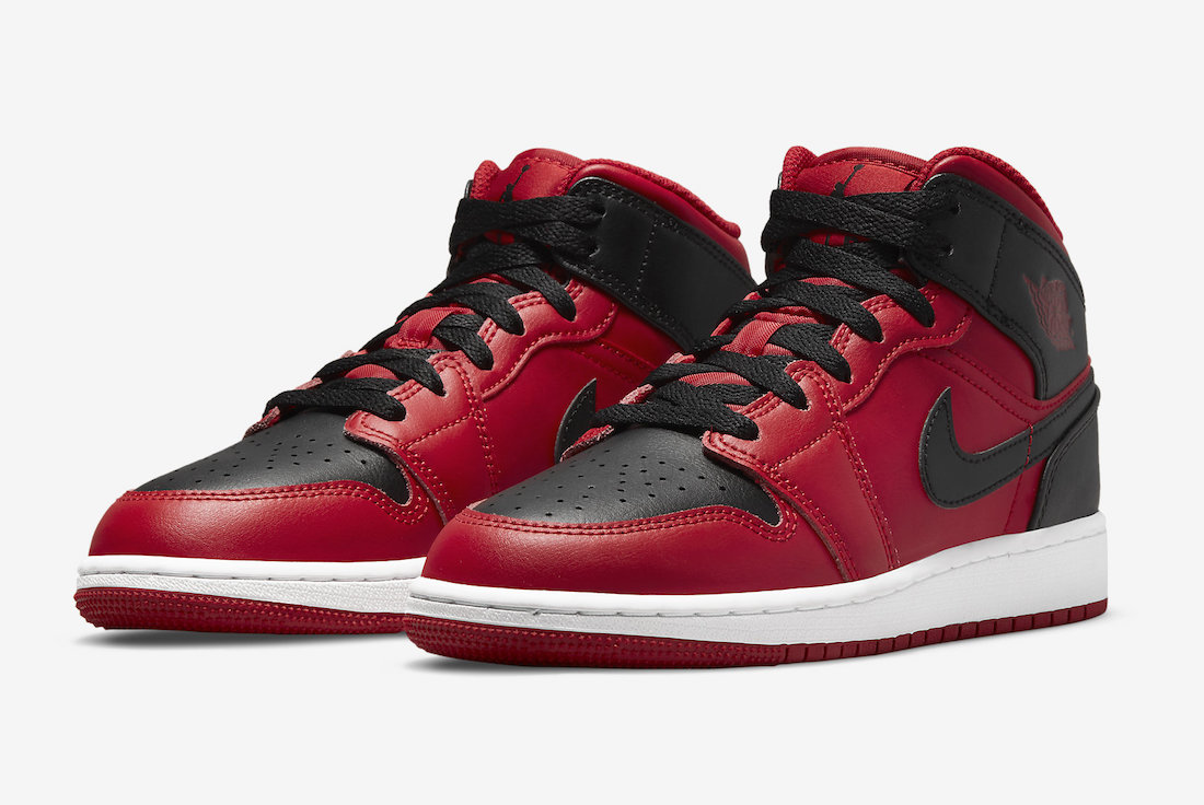 Air Jordan 1 Mid Reverse Bred 554724-660 发售日期