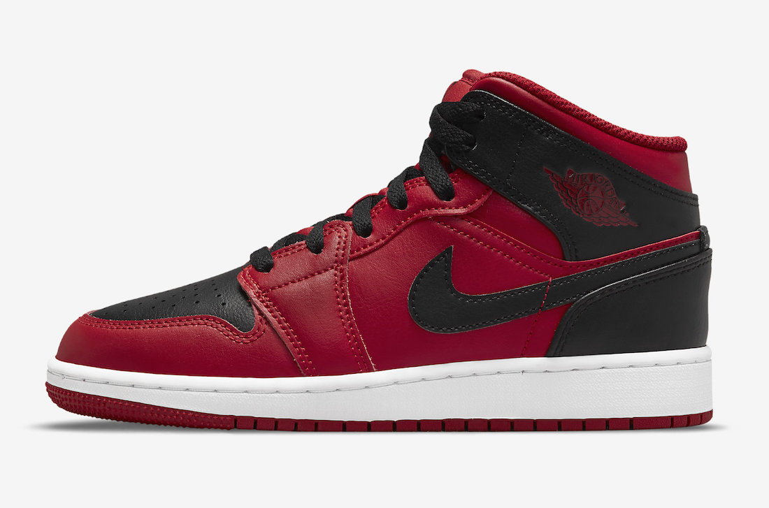 Air Jordan 1 Mid Reverse Bred 554724-660 发售日期