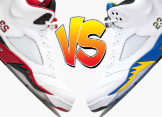 更好的 Air Jordan 5：“火红”或“莱尼”