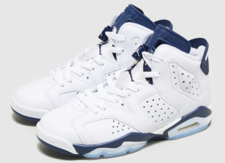 Air Jordan 6 “Midnight Navy” 细节一览