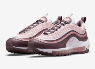 童鞋 Nike Air Max 97 提供紫罗兰色矿石和粉红色釉料