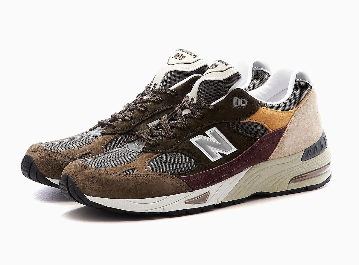 New Balance 991 Olive Burgundy M991GYB 发布日期