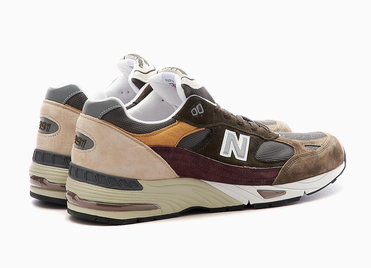 New Balance 991 Olive Burgundy M991GYB 发布日期