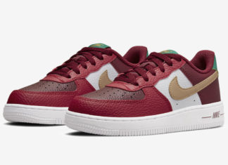 Nike Air Force 1 融入圣诞精神