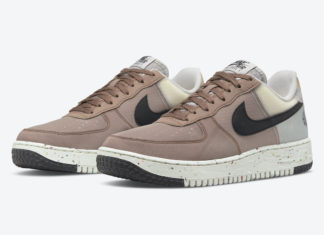 Nike Air Force 1 Crater 出现棕色色调