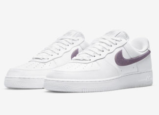 Nike Air Force 1 Low “Glitter Swoosh” 呈现紫色