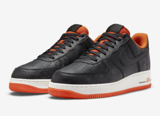 Nike Air Force 1 Low “Halloween” 官方照片