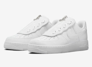 Nike Air Force 1 Low “Shroud” 搭配 Swoosh 拉链