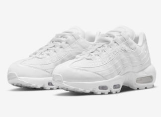 Nike Air Max 95 Next Nature 全新“三重白”登场