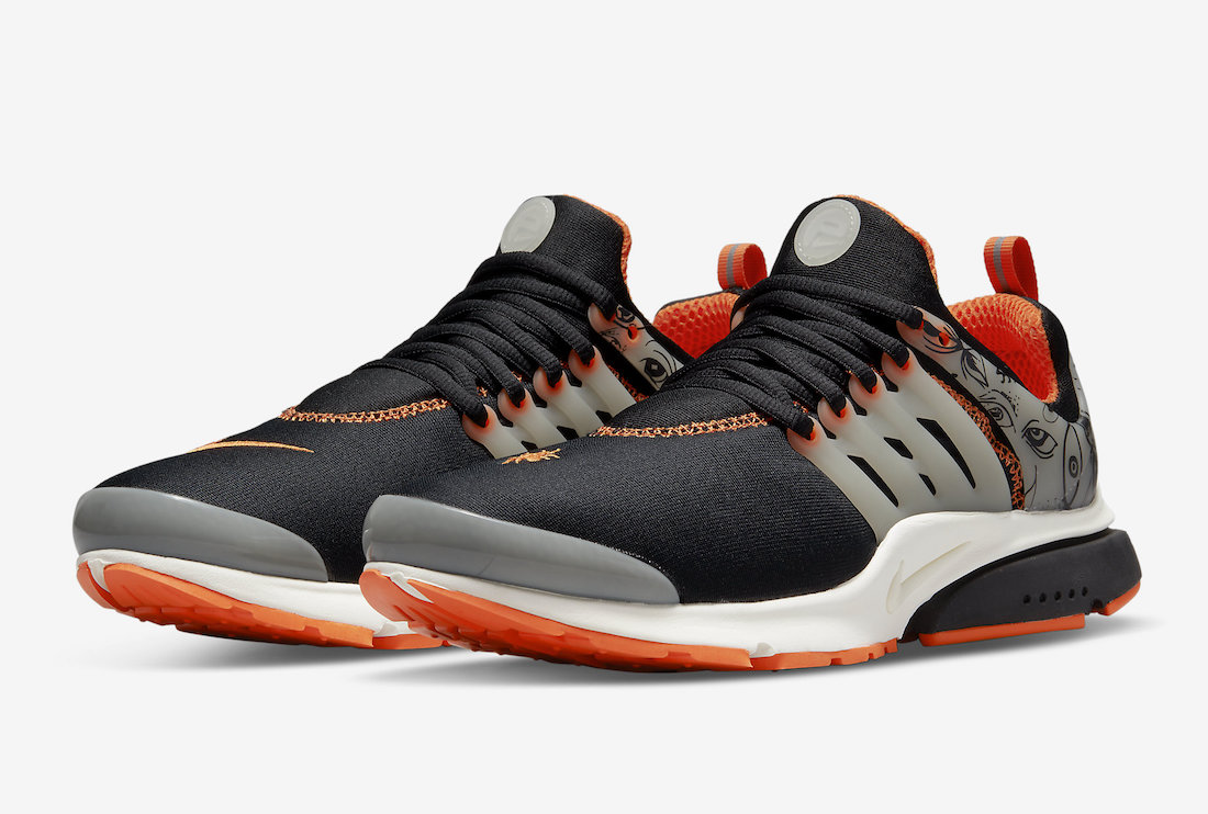 Nike Air Presto 万圣节 2021 DJ9568-001 发售日期