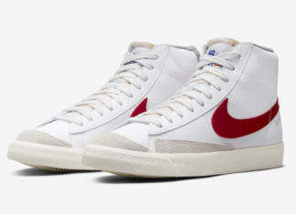 这款 Nike Blazer Mid '77 向运动俱乐部致敬