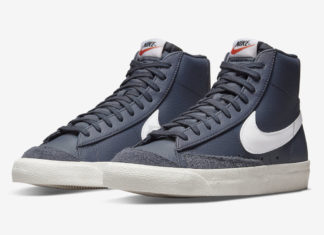 Nike Blazer Mid '77 海军蓝皮革