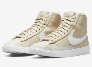 Nike Blazer Mid“椰奶”配备再生材料