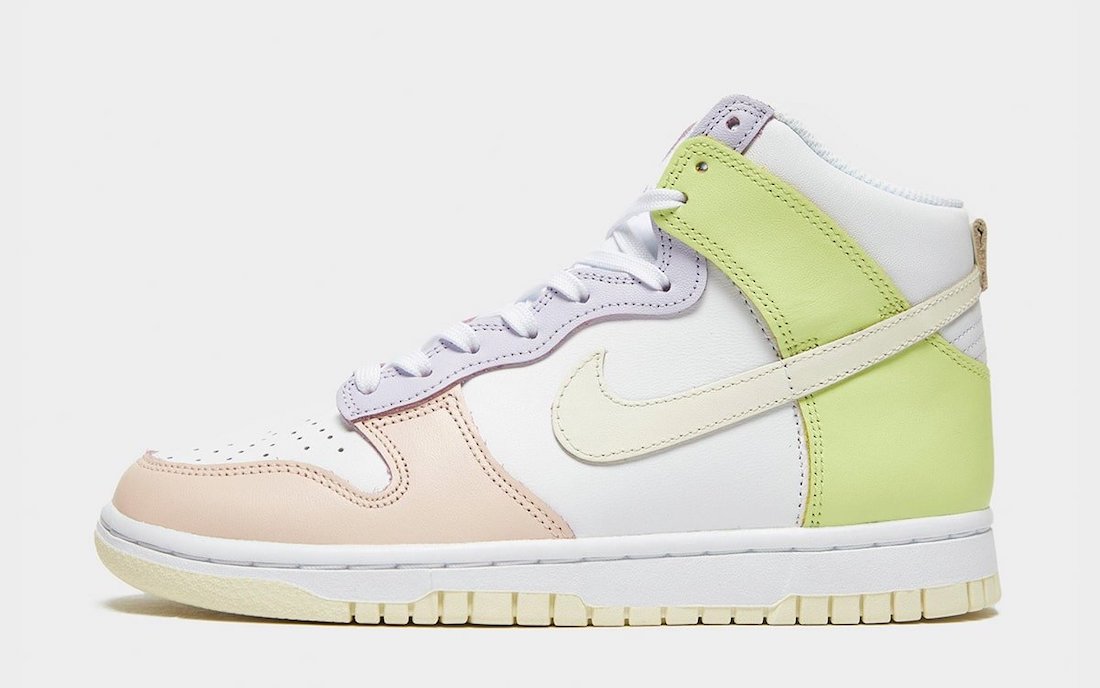 Nike Dunk High White Cashmere Lemon Twist DD1869-108 发售日期价格