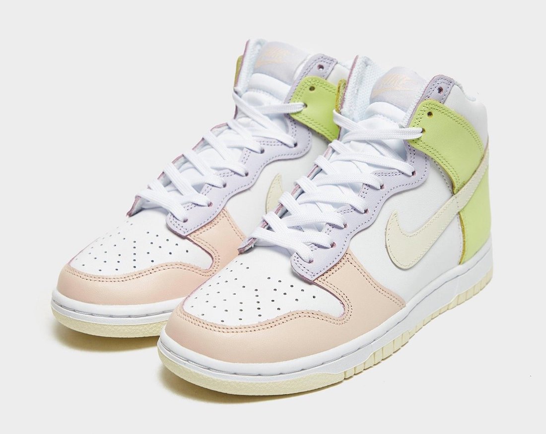 Nike Dunk High White Cashmere Lemon Twist DD1869-108 发售日期价格