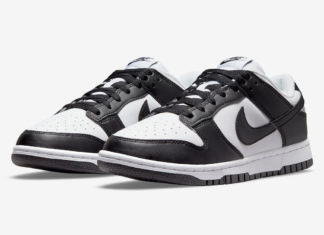 Nike Dunk Low Next Nature 以“白/黑”登场