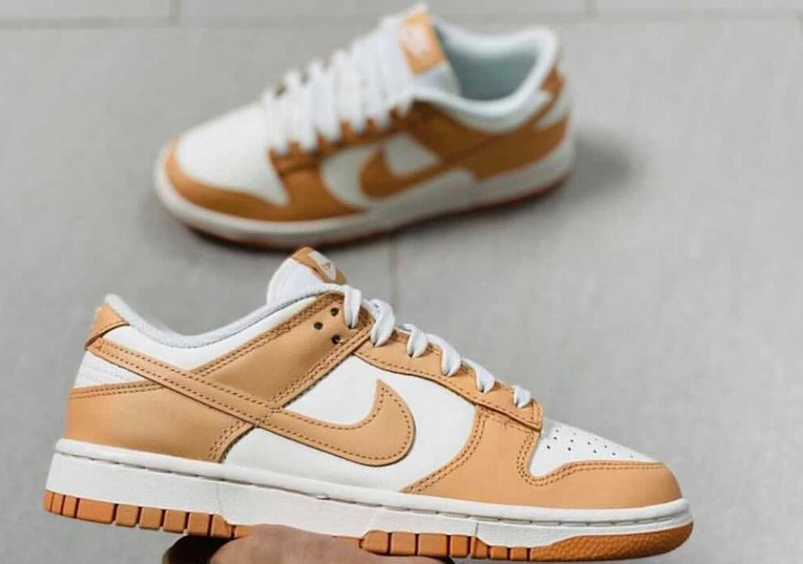 Nike Dunk Low White Tan WMNS 发布日期