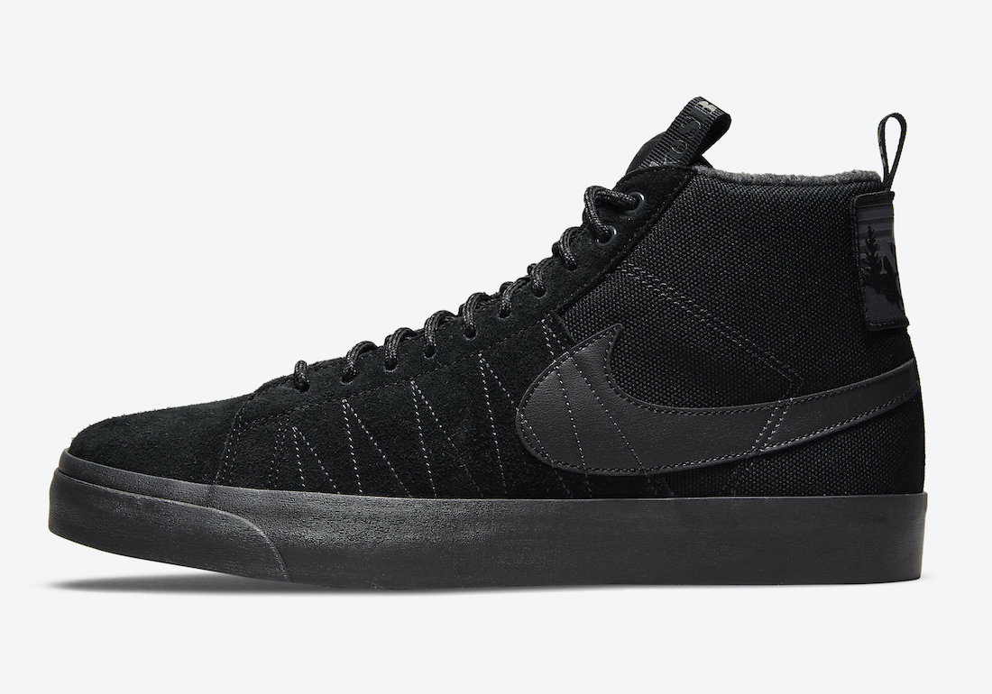 Nike SB Blazer Mid Premium Acclimate Black DC8903-002 发布日期