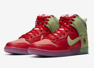 Nike SB Dunk High“草莓咳嗽”终于发售