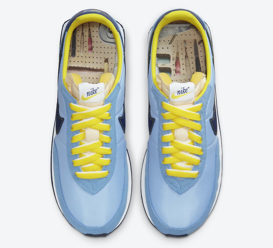 Nike Waffle Trainer 2 Psychic Blue Yellow Strike DM8323-400 发布日期