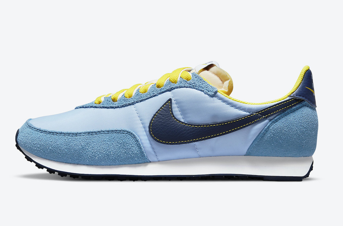 Nike Waffle Trainer 2 Psychic Blue Yellow Strike DM8323-400 发布日期