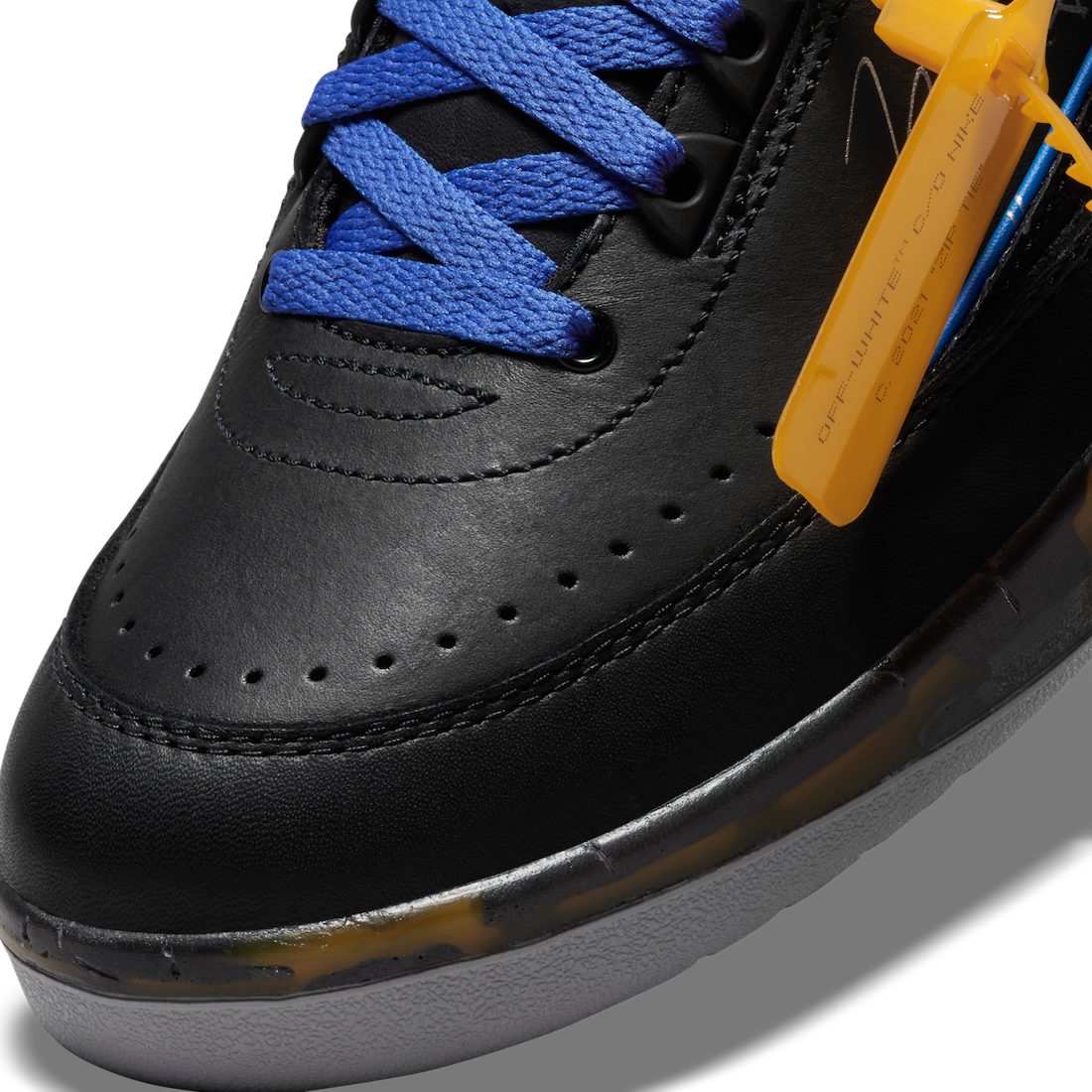 灰白色 Air Jordan 2 Low Black Varsity Royal DJ4375-004 发售日期