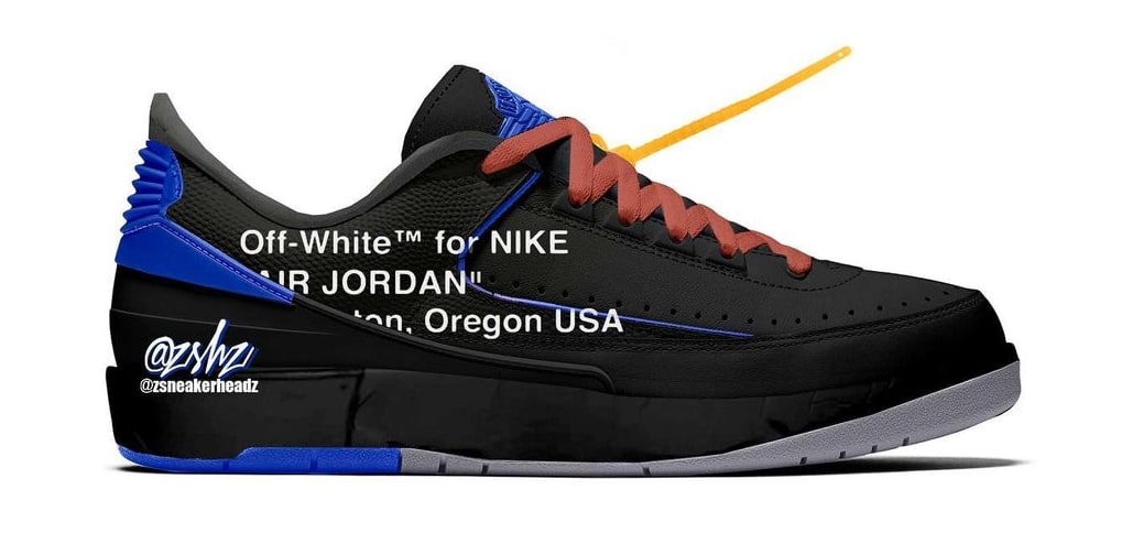 Off-White x Air Jordan 2 Low Black 发售日期