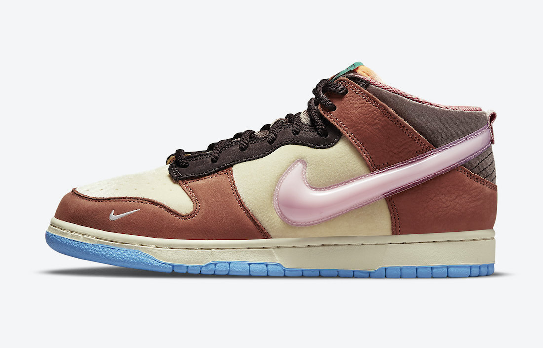 社会地位 Nike Dunk Mid Burnt Brown DJ1173-700 发布日期