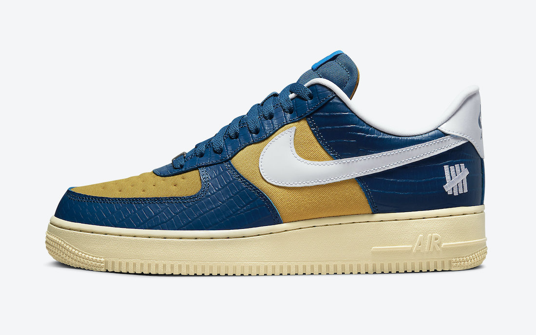 Undefeated Nike Air Force 1 Low Dunk vs AF1 DM8462-400 发布日期