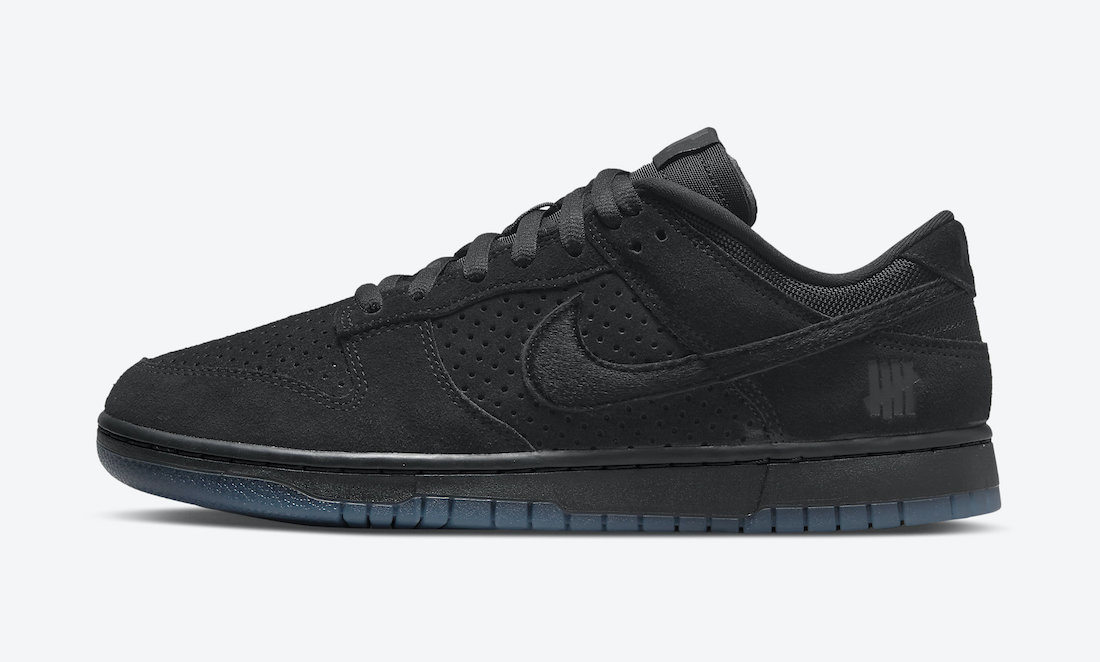 Undefeated Nike Dunk Low Black DO9329-001 发售日期