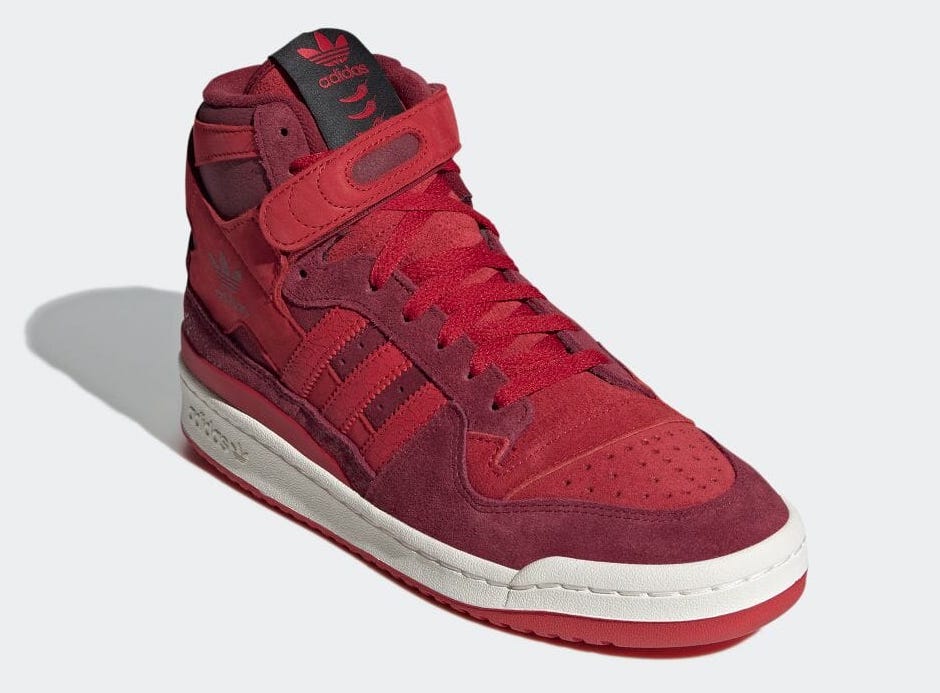 adidas Forum 84 High College Burgundy Power Red GY8998 发售日期