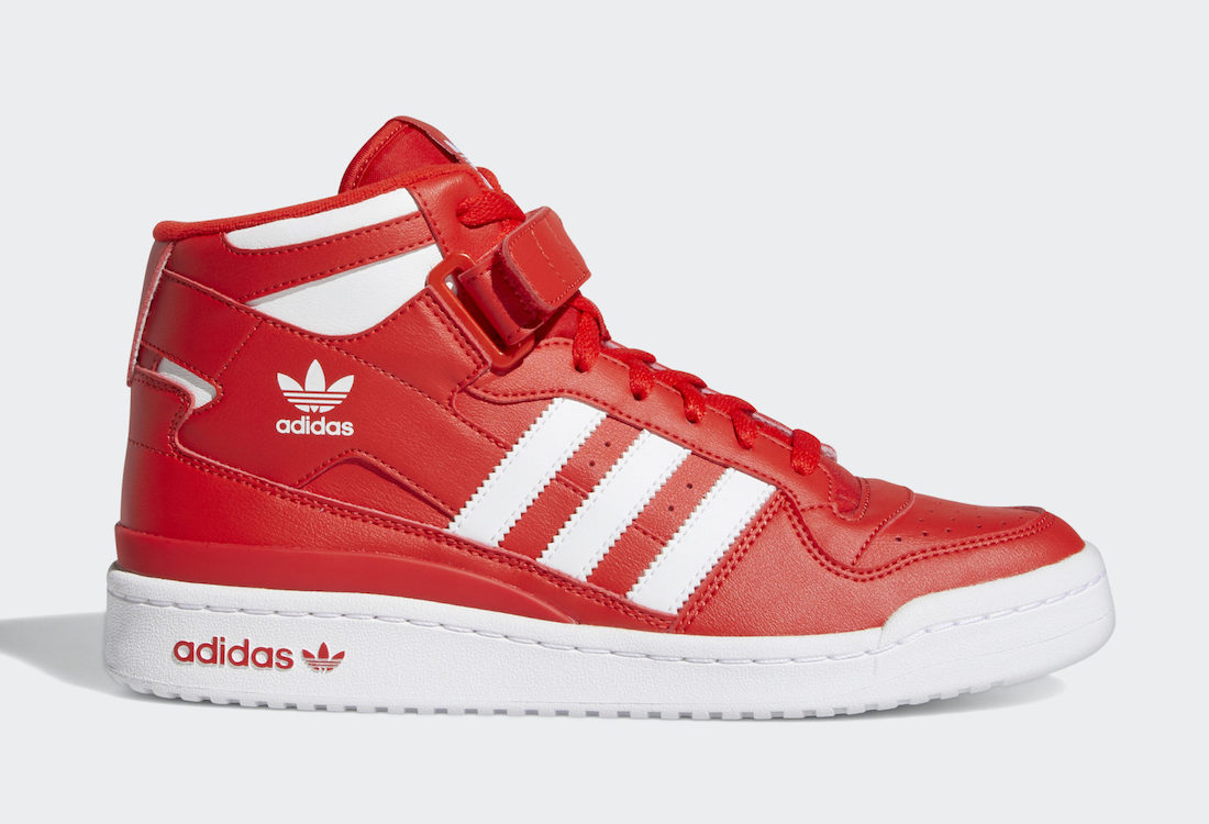adidas Forum Mid Red White GY5792 发布日期
