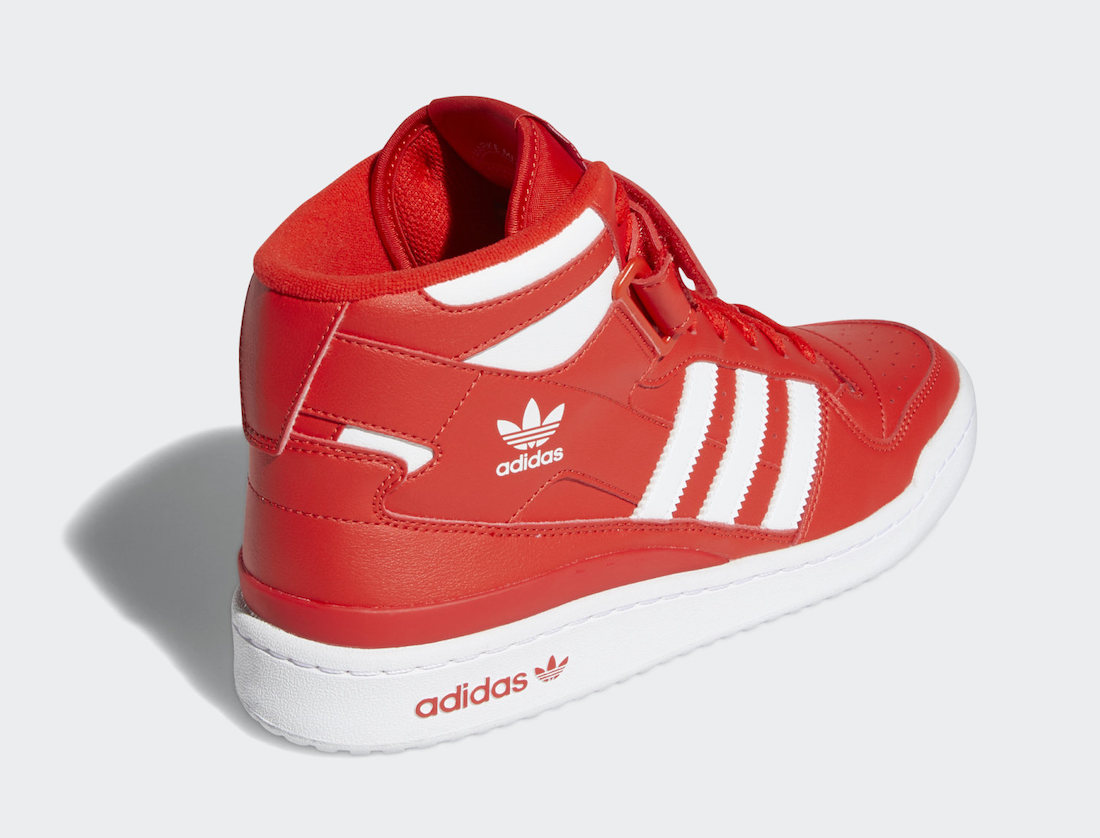 adidas Forum Mid Red White GY5792 发布日期